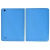 Folding Stand PU Leather Case Cover for Teclast X89 Kindow Tablet - Blue