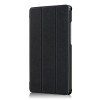 Tri Fold Case Cover For 8 Inch Huawei Waterplay HDL-W09 Tablet - Blue