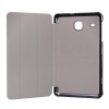 Triple Folding Stand PU Leather Case Cover 8 Inch for Samsung T377 - Red