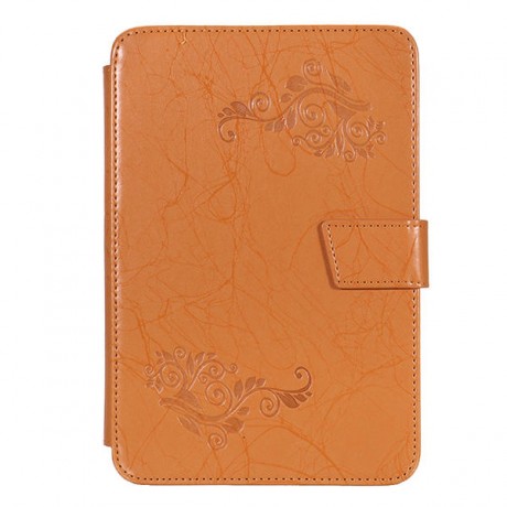 PU Leather Case Folding Stand Printing Cover for 7.9 Inch Mi Pad 3 - Black