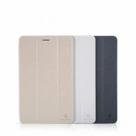 Folio PU Leather Case Folding Stand Cover For HUAWEI S8-701u - White