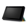 Tri-Fold Pringting Tablet Case Cover for New F ire HD 7 2019-Cude