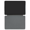 N-ONE NPad Air 10.1 Inch Tablet Tri Fold Case Cover Holster + Tempered Glass Film Set - Grey