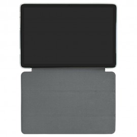 N-ONE NPad Air 10.1 Inch Tablet Tri Fold Case Cover Holster + Tempered Glass Film Set - Grey