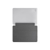 N-ONE NPad Air 10.1 Inch Tablet Tri Fold Case Cover Holster + Tempered Glass Film Set - Grey