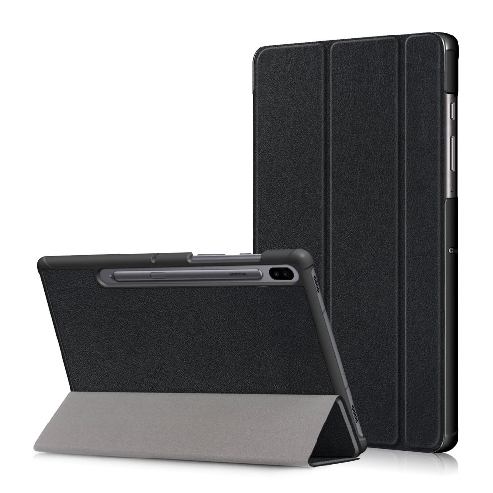 Tri-Fold Stand Tablet Case for Samsung Tab A S6 - Blue Tri-Fold Stand Tablet Case for Samsung Tab A S6 - Blue