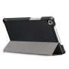Tri Fold Case Cover For 8 Inch Huawei Honor 5 Tablet - Grey