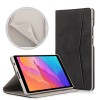 Tri-Fold TPU Leather Folding Stand Case Cover for 8 Inch Huawei MatePad T8 Tablet - Grey