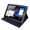Stand Flip Folio Cover PU Leather Tablet Case Cover for Onda Obook10 SE - Rose