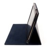 Stand Flip Folio Cover PU Leather Tablet Case Cover for Onda Obook20 Plus - Black