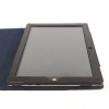Stand Flip Folio Cover PU Leather Tablet Case Cover for Onda Obook20 Plus - Black