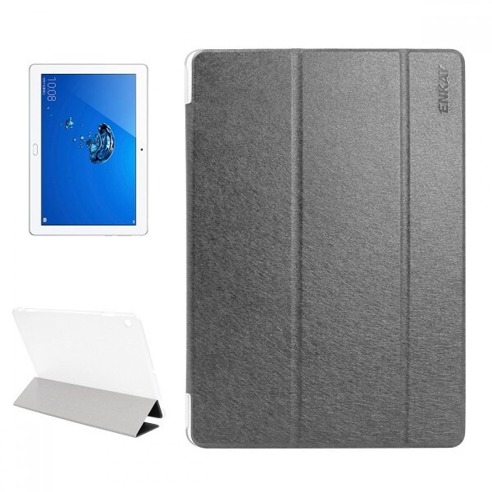 ENKAY Folding Stand PU Leather Case Cover For Huawei Honor Waterplay Tablet - Light Blue ENKAY Folding Stand PU Leather Case Cover For Huawei Honor Waterplay Tablet - Light Blue