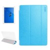 ENKAY Folding Stand PU Leather Case Cover For Huawei Honor Waterplay Tablet - Light Blue
