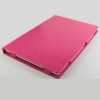 Folio PU Leather Case Folding Stand Cover For Chuwi Vi10/ Vi10 Ultimate - Rose Red