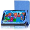 Tri-fold Folio PU Leather Case Stand Cover For CHIWU VI8  - Black