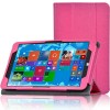 Tri-fold Folio PU Leather Case Stand Cover For CHIWU VI8  - Black
