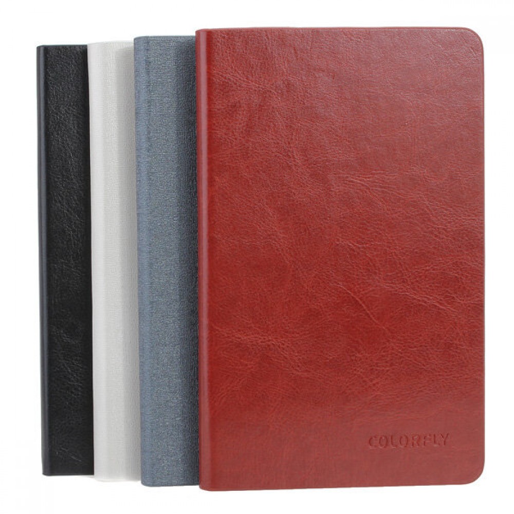 Specialized Folio PU Leather Case Cover for Colorfly E708 Q1 Tablet - Brown