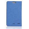 Tri-fold Folio PU Leather Case Stand Cover For Onda v820w     - Black