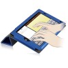 Folding Stand PU Leather Case Cover For Vido W8c Tablet - Black