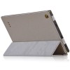 Folding Stand PU Leather Case Cover For Vido W8c Tablet - Black