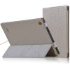 Folding Stand PU Leather Case Cover For Vido W8c Tablet - Black