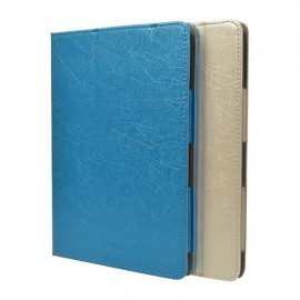 Folio Tri-Fold Stand PU Leather Case Cover For Onda V989 Air - Golden
