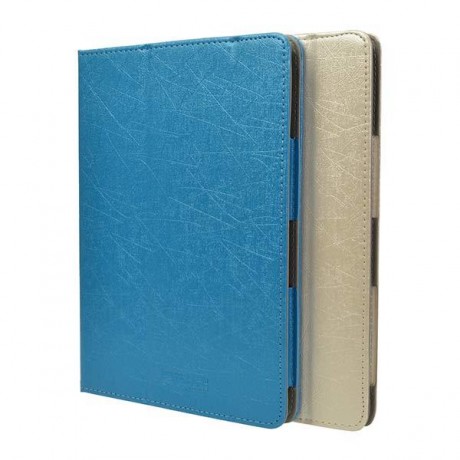 Folio Tri-Fold Stand PU Leather Case Cover For Onda V989 Air - Golden