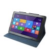 Folio PU Leather Case Folding Stand Cover For PIPO W6 - Black