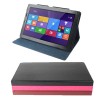 Folio PU Leather Case Folding Stand Cover For PIPO W6 - Black