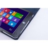 Folding Stand PU Leather Case Cover For Kingsing W8 Tablet - Black