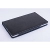 Folding Stand PU Leather Case Cover For Kingsing W8 Tablet - Black