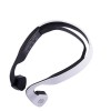 Smart Wireless Bone Conduction bluetooth Headset Headphones - White