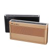 bluetooth Speaker Wireless AUX Stereo Music HiFi Loudspeakers Sound For Tablet Cellphone - Black