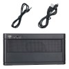 bluetooth Speaker Wireless AUX Stereo Music HiFi Loudspeakers Sound For Tablet Cellphone - Black
