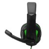 OVANN X2 3.5mm Stereo Headset with Microphone Volume Control for PC GAMING - Black &amp; Green