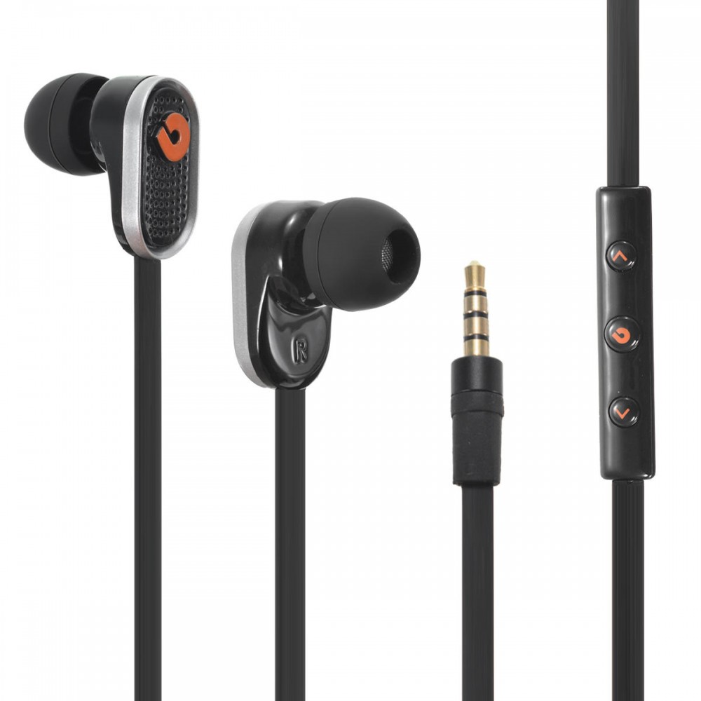 BIDENUO G780 Wire Headset 3.5mm In-ear Headphone with Microphone for Cell Phone Tablet - Black BIDENUO G780 Wire Headset 3.5mm In-ear Headphone with Microphone for Cell Phone Tablet - Black