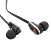 BIDENUO G780 Wire Headset 3.5mm In-ear Headphone with Microphone for Cell Phone Tablet - Black