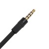 BIDENUO G780 Wire Headset 3.5mm In-ear Headphone with Microphone for Cell Phone Tablet - Black