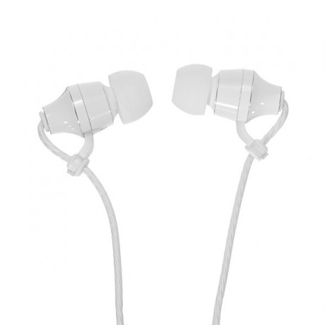 GS-C7 3.5mm In-ear Headphone with Microphone for Tablet Cell Phone - White