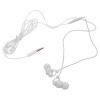 GS-C7 3.5mm In-ear Headphone with Microphone for Tablet Cell Phone - White