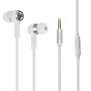 GORSUN GS-C6 ABS 3.5mm In-ear Headphone with Microphone for Tablet Cell Phone - White