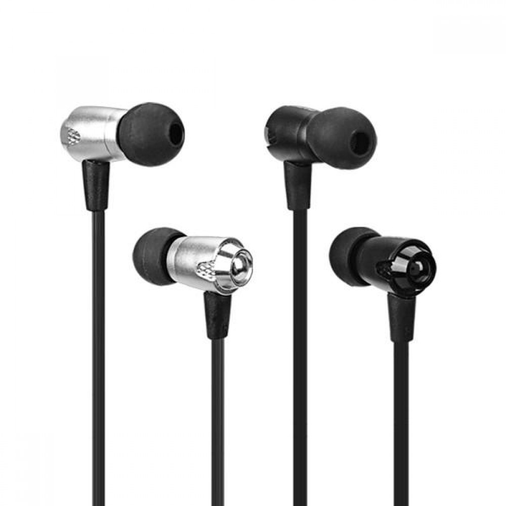 MHD IP810 Universal In-ear Bass Headphone with Microphone for Tablet Cell Phone - Silver MHD IP810 Universal In-ear Bass Headphone with Microphone for Tablet Cell Phone - Silver
