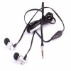 MHD IP640 Universal In-ear Headphone with Microphone for Tablet Cell Phone - Silver