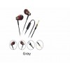 MDH MJ900 All Aluminum Alloy Wire Eadset for Tablet Cell Phone - Black