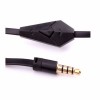 MHD IP820 Universal In-ear Bass Headphone with Microphone for Tablet Cell Phone - Silver