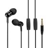 MDH JBM-A8 Ultimate Aluminum Alloy Wire Headset for MID/MP3/MP4/CD/IPhone/Android - Rose
