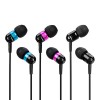 MDH JBM-A8 Ultimate Aluminum Alloy Wire Headset for MID/MP3/MP4/CD/IPhone/Android - Rose