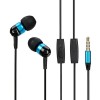 MDH JBM-A8 Ultimate Aluminum Alloy Wire Headset for MID/MP3/MP4/CD/IPhone/Android - Rose