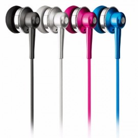MHD IP670 Universal In-Ear Heavy Bass Headphone With Microphone for Tablet Cell Phone - White