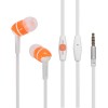 KIMMAR X-1538F Headset Earphone Headphone For Cell Phone Tablet - white